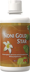NONI GOLD STAR - NONI JUICE (AUTHENTIC HAWAIIAN NONI) Starlife 